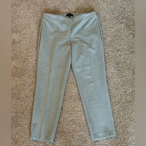 Light Gray Ankle Pants - Talbots Chatham - 12